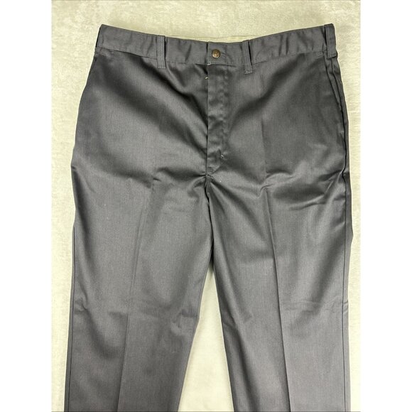 Vintage GWG Drillers Drill Workwear Gray Pants Mens 40 X 31 Nev’R Press NW - Picture 2 of 10